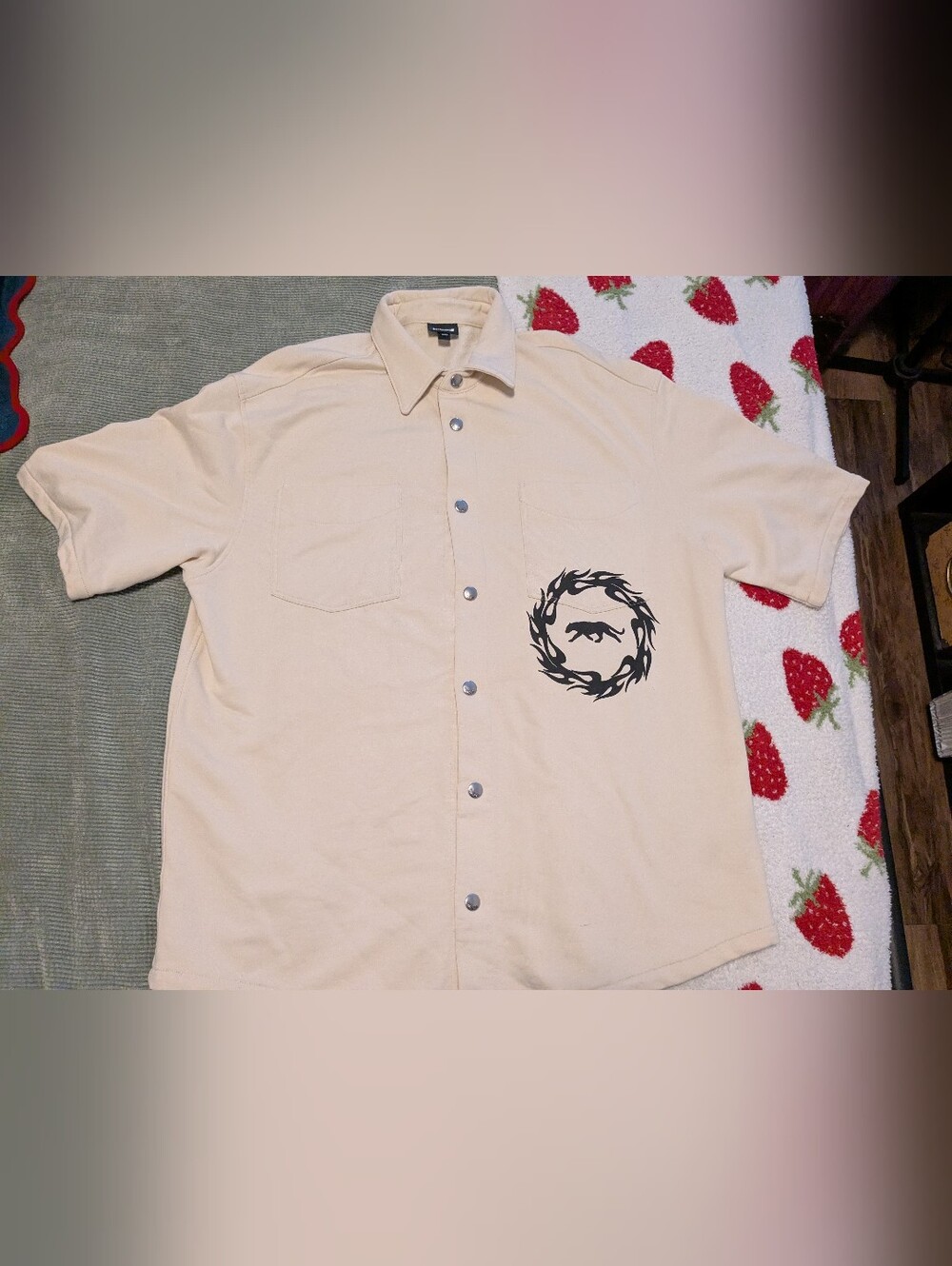 Roberto Cavalli Just Cavalli Just On Stage Beige Shirt